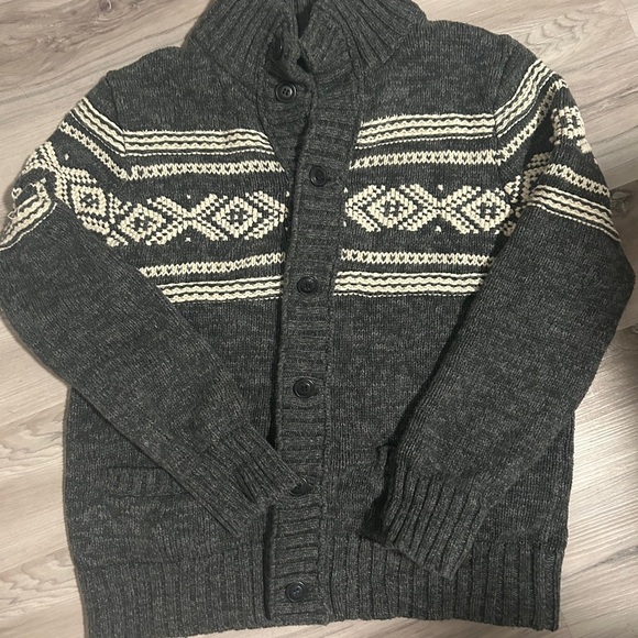 American Eagle Outfitters Other - American Eagle Vinatge wool blend Outfitters Brown and Cream Cardigan